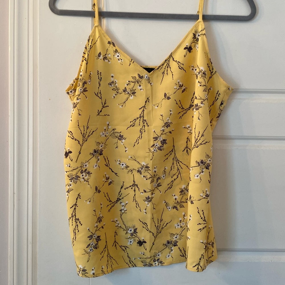 Ann Taylor Floral Tank Size Small